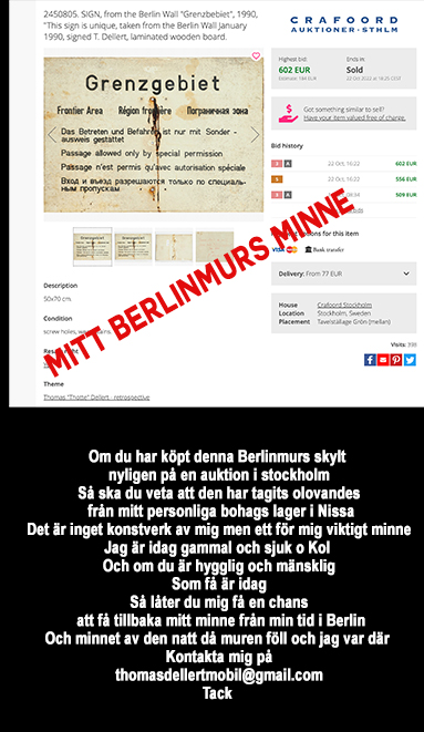 MITT BERLIN SKYLTS MINNE 